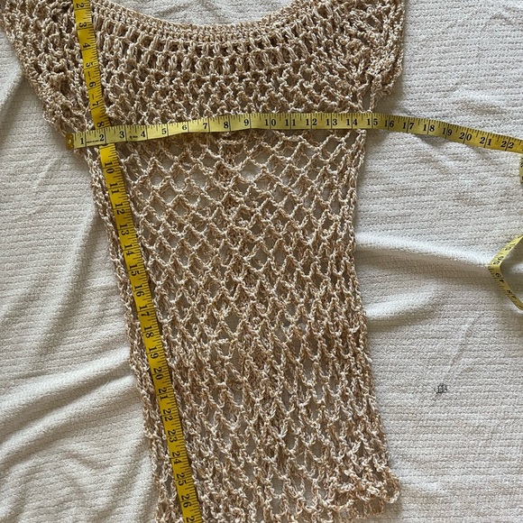 Crochet womens beautiful top one size - Picture 4 of 4